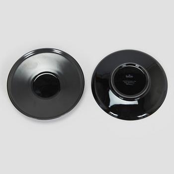 Tapio Wirkkala, tea cups with saucers, 15 pcs, "Variation", Rosenthal Studio-line Germany.