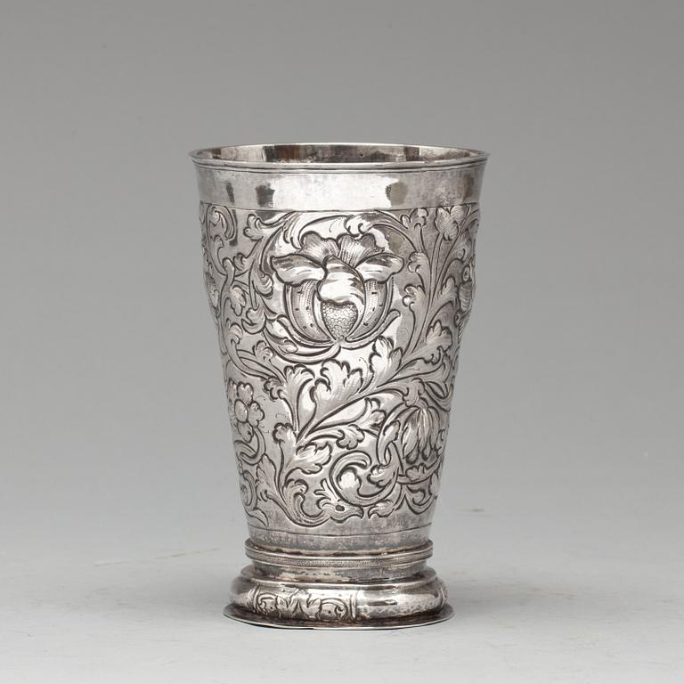 BÄGARE, silver, Moskva, Ryssland, 1758.