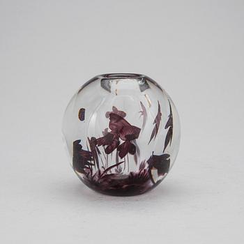 VAS, glas. Edward Hald, Orrefors 1947. Fiskgraal.