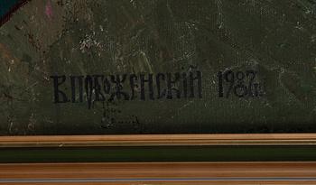 POBOZENSKI, VJATESLAV, tillskr, olja på duk, sign.