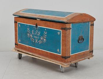 KISTA, allmoge, bär datering 1865.