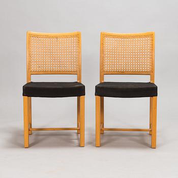 Carl Gustaf Hiort af Ornäs, , A 1950s 'Näyttely Senior' dining table and 6 chairs for HMN Huonekalu Mikko Nupponen.