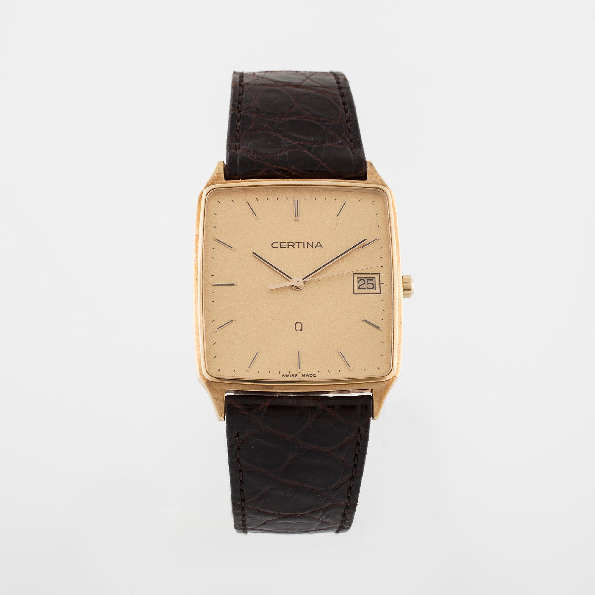 CERTINA, wristwatch, 25 x 29,5 (31) mm.