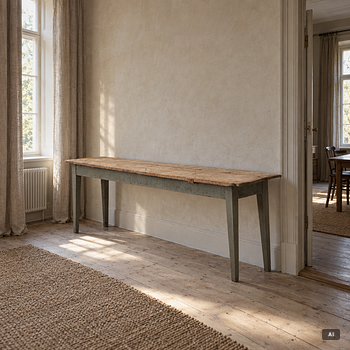 An 18th century table.