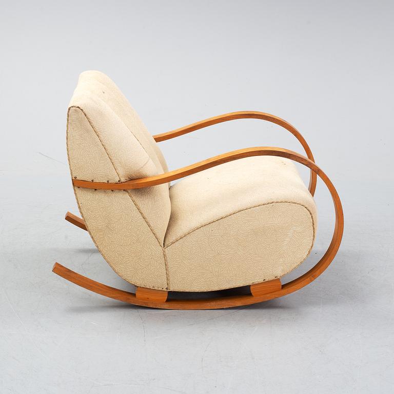 A rocking chair, Swedish Modern, probably 1940's.