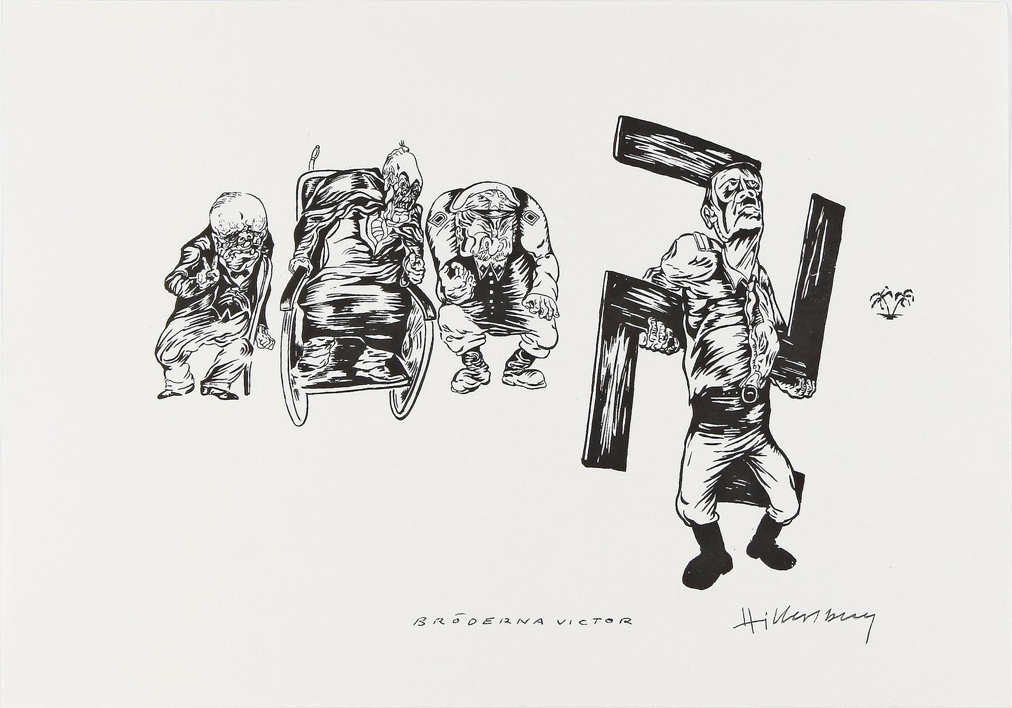 LARS HILLERSBERG, litografi, sign.