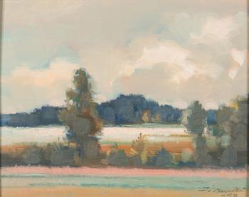 Ilmari Huitti, oil on board, signed and dated.