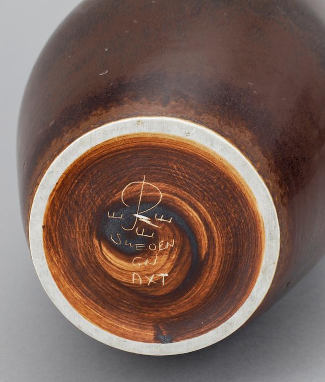 VAS och URNA, stengods, Rörstrand, Gunnar Nylund, 1900-talets andra hälft.