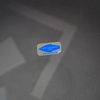 Oiva Toikka, a glass dish, Nuutajärvi Notsjö, Finland, probably unique.