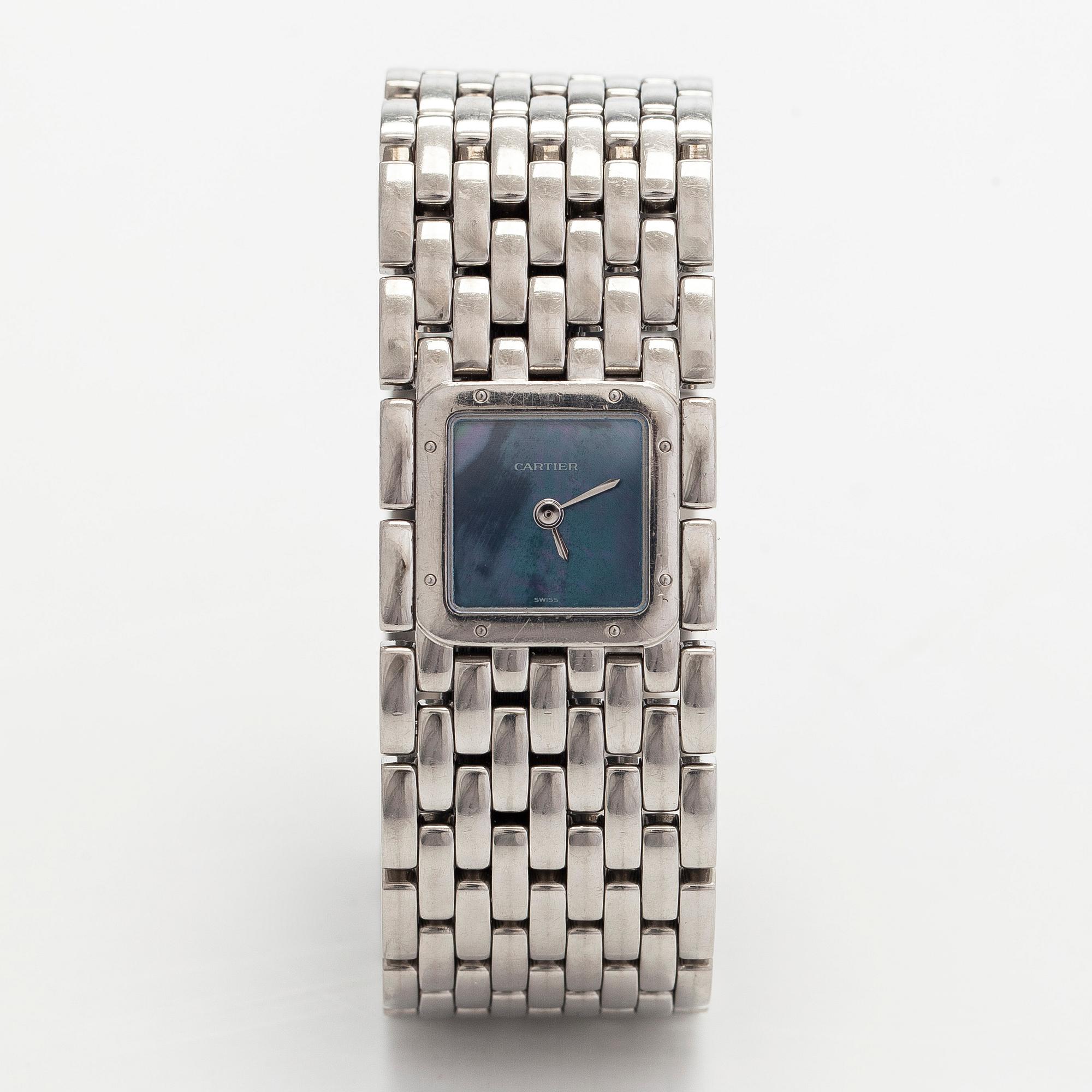 Cartier, Panthère Ruban, armbandsur, 17 x 17 mm.