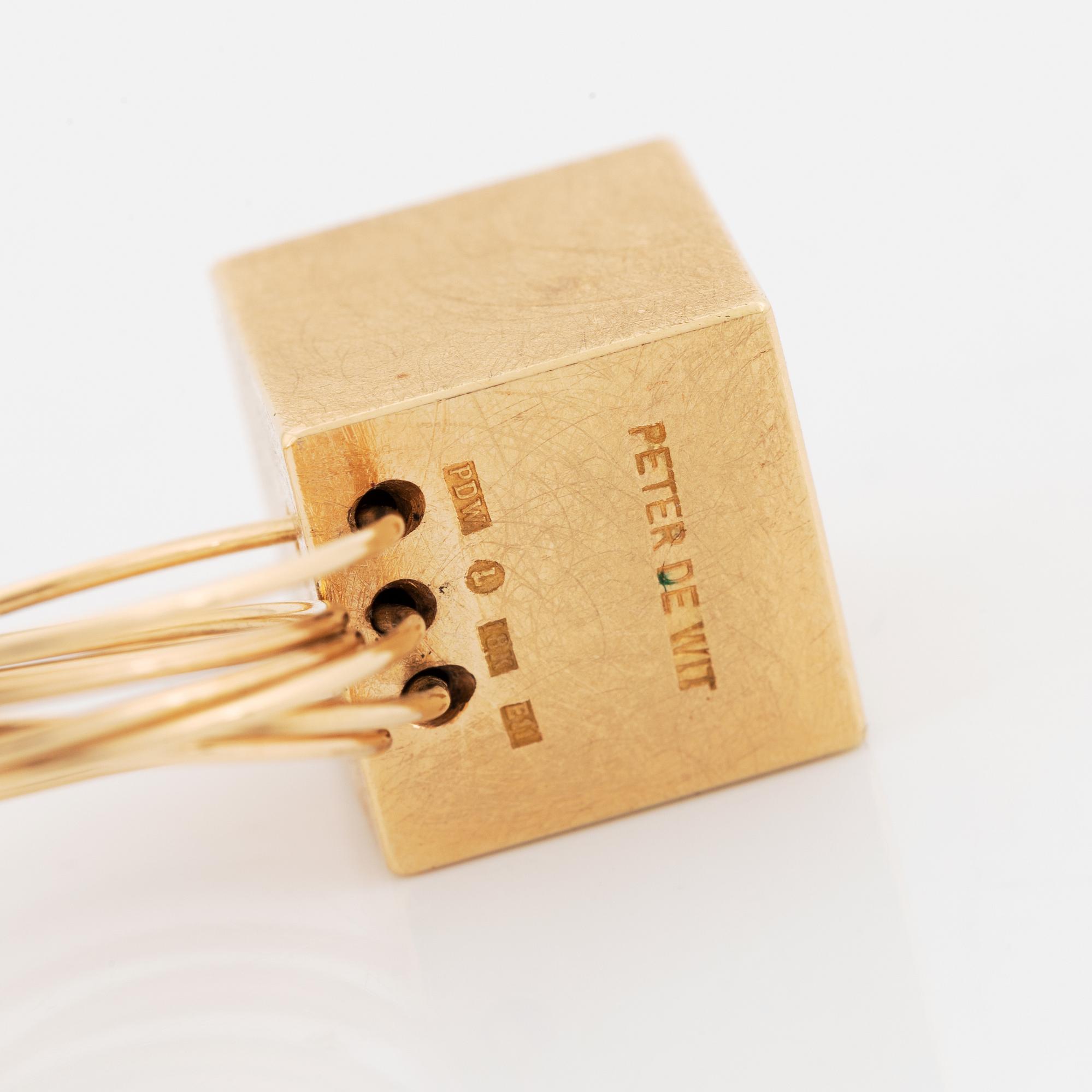 Peter de Wit, ring, 18K gold.