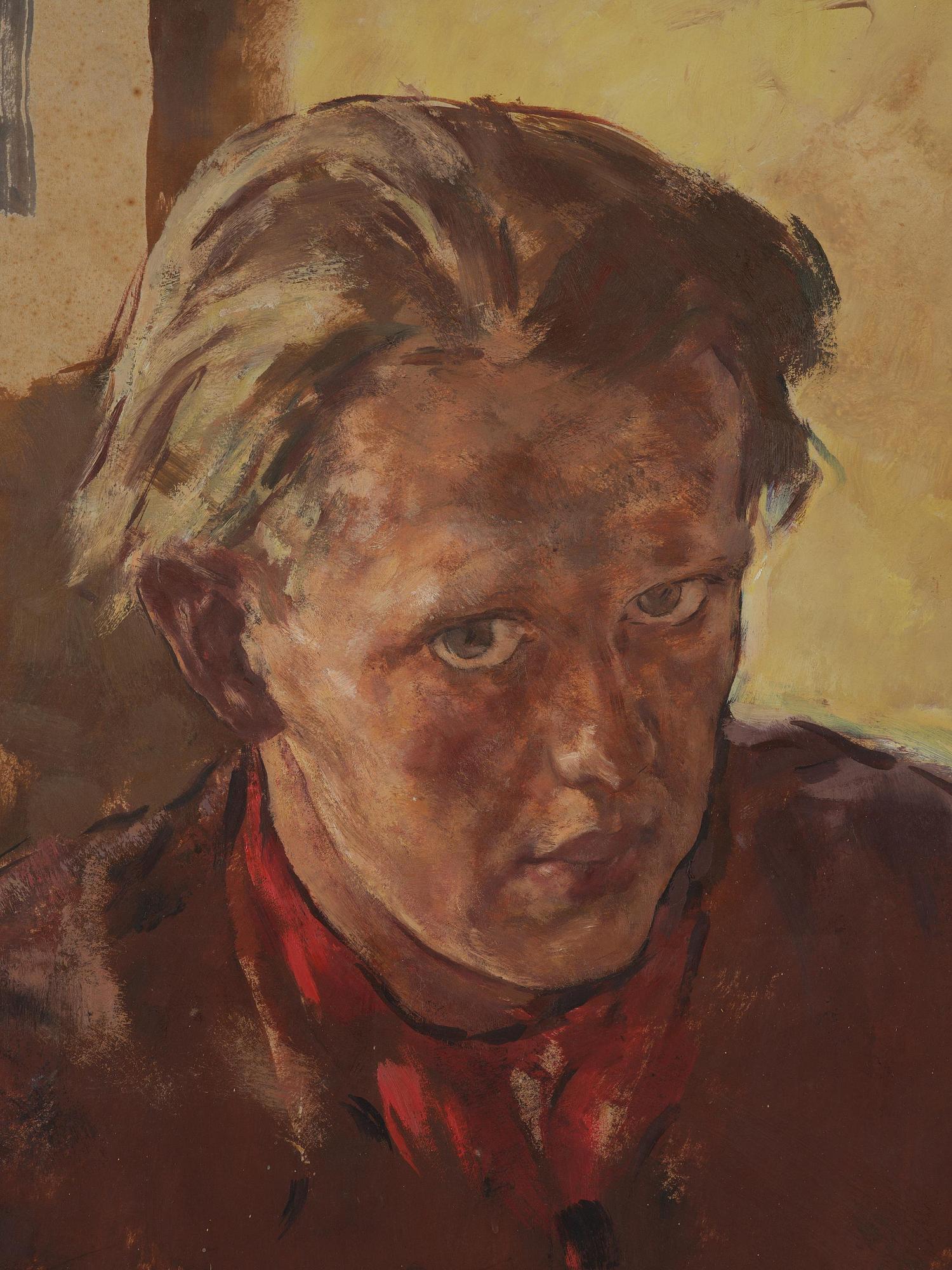 Lotte Laserstein, Portrait of Louis Hahne.