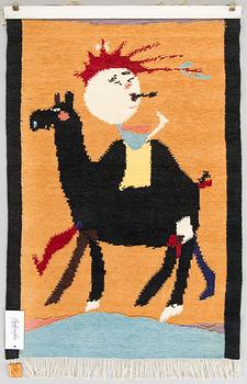 Riitta Nelimarkka, Camel rider.