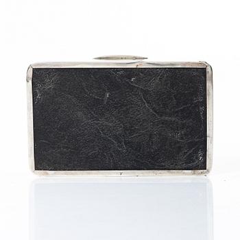 Cigarrskrin, silver, Colen Hewer Cheshire, Chester, England 1910.