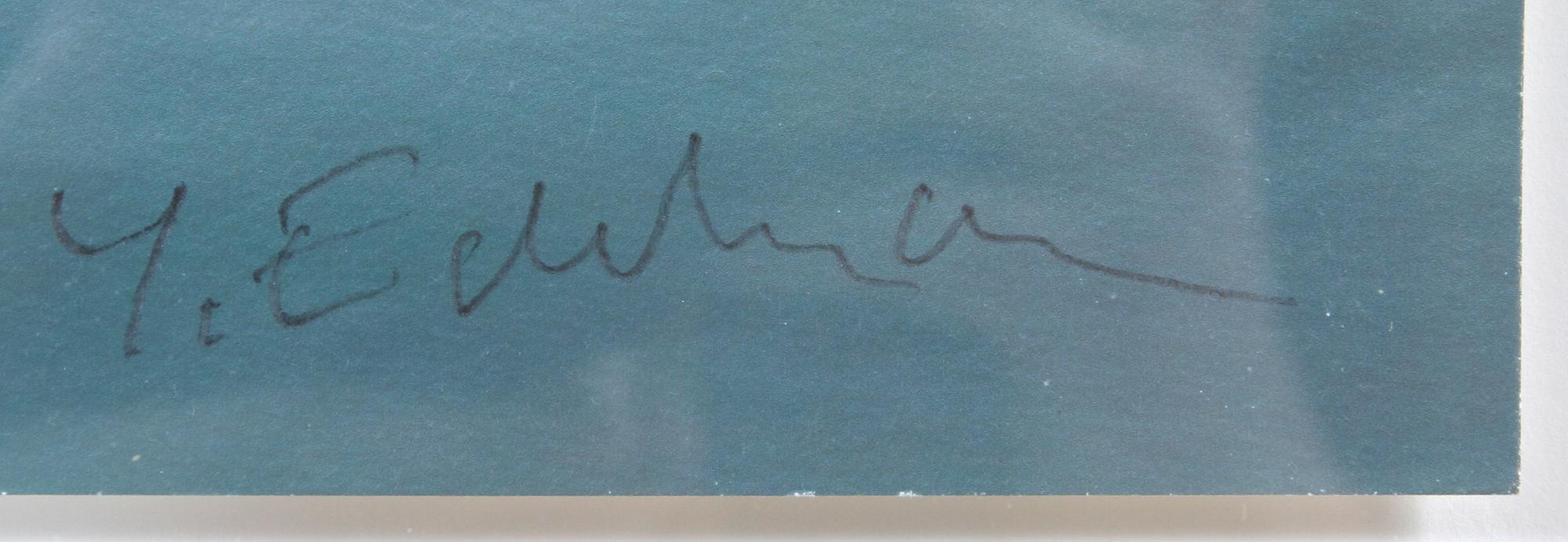 YRJÖ EDELMANN, färglitografi, sign o numr "50/100".