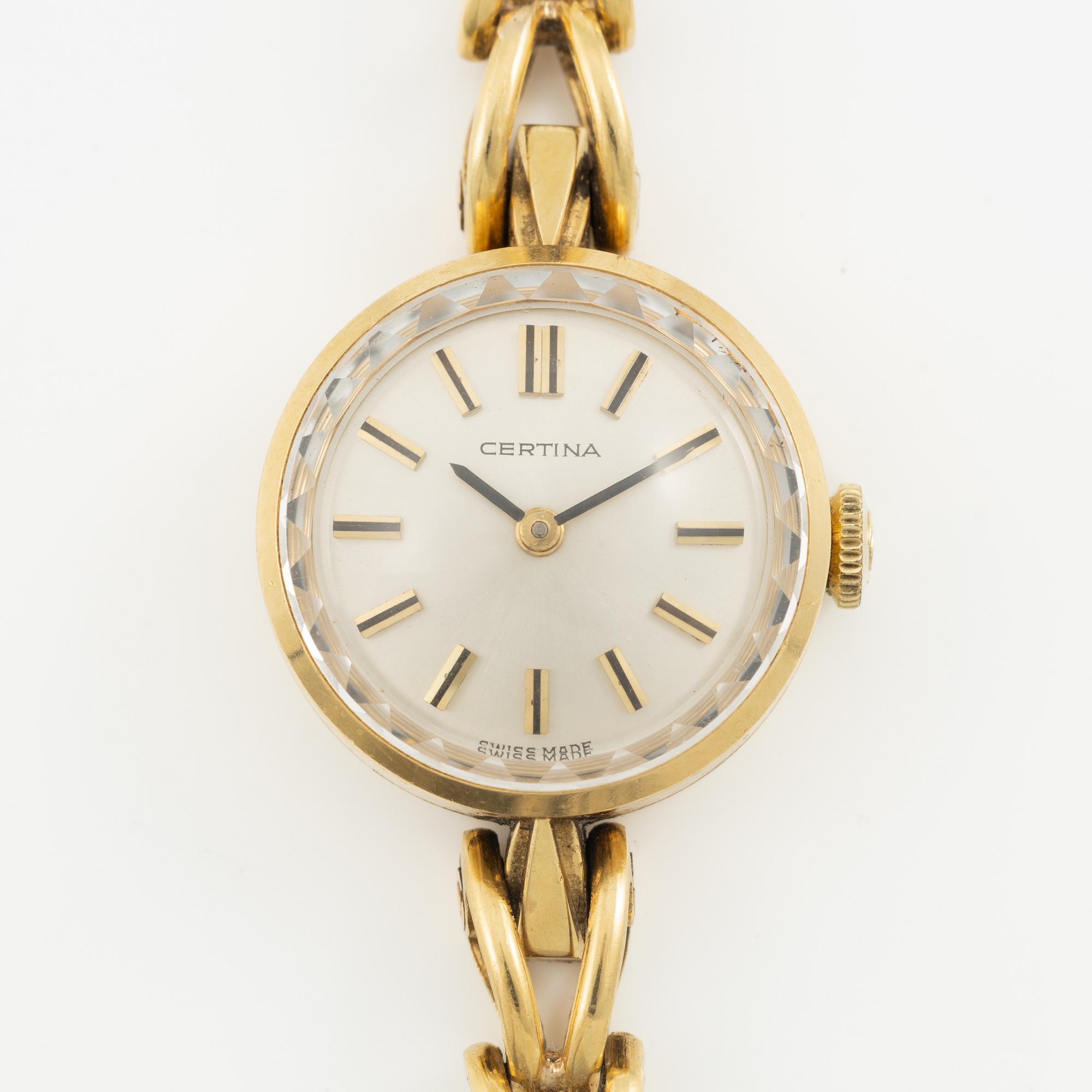 Certina, armbandsur, 17 mm.