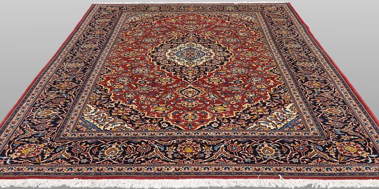 Carpet, Keshan, 308 x 197 cm.