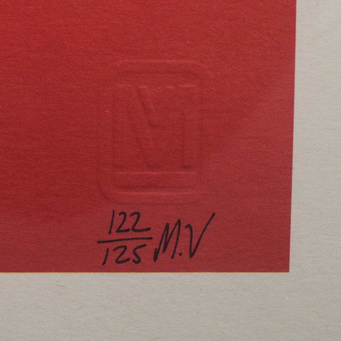 MARIA MANUELA VINTILESCU, färglitografi, signerad och numrerad 122/125.