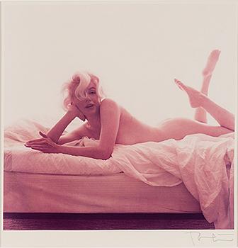 BERT STERN, C-print, "Marilyn Monroe (From the Last Sitting)".