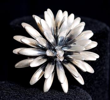 BROSCH, silver, Danmark.