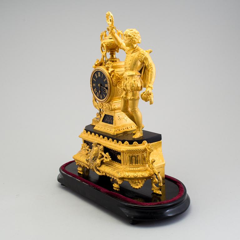 A PH Mourey mantel clock from the late 19th Century.