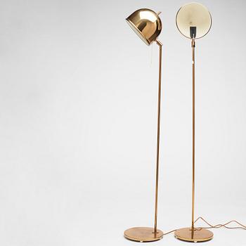 Eje Ahlgren, a pair of floor lamps, model 'G-075', Bergboms, Sweden 1960-70s.