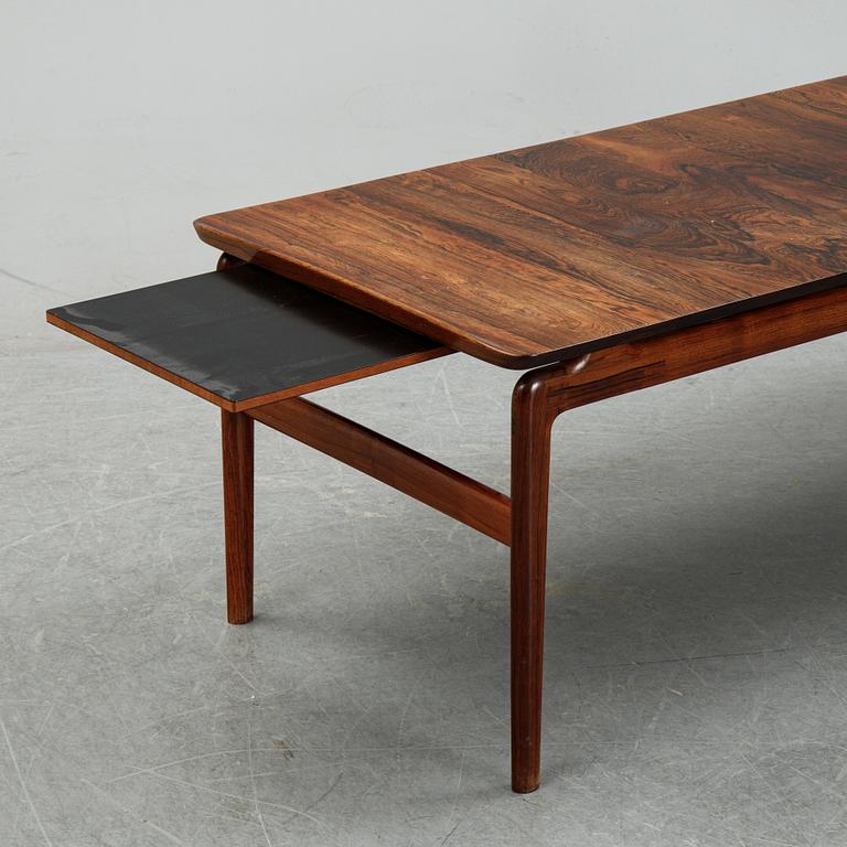 A rosewood coffee table by Peter Hvidt & Orla Molgaard Nielsen, France & son, Denmark, 1960's.