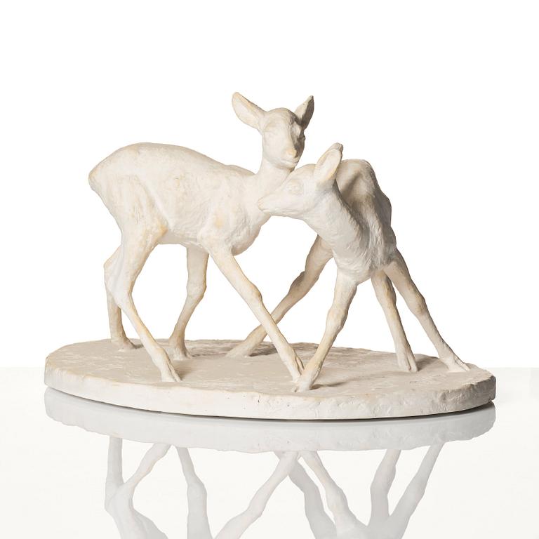 Arvid Knöppel, Two deer.