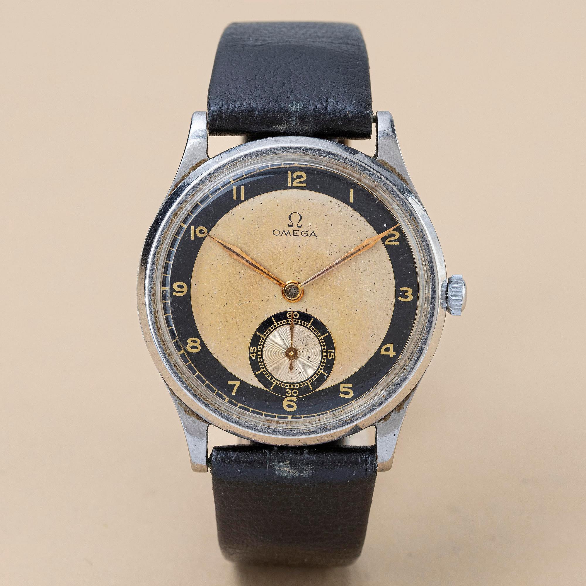 Omega, "Oversized", "Bullseye", ca 1935.