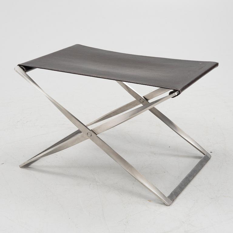 Poul Kjaerholm, a 'PK-91' folding stool, Fritz Hansen, Denmark.