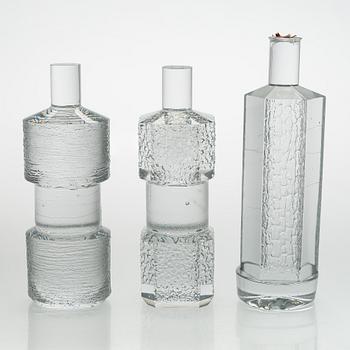 Timo Sarpaneva, prototyper, 6 st, signerade Original Design Timo Sarpaneva 1976 Iittala.