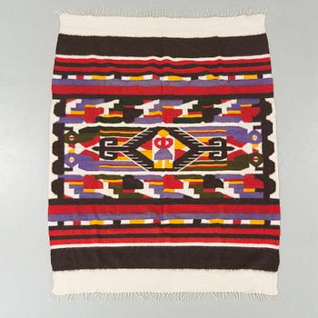 A pair of blankets from Guatemala.