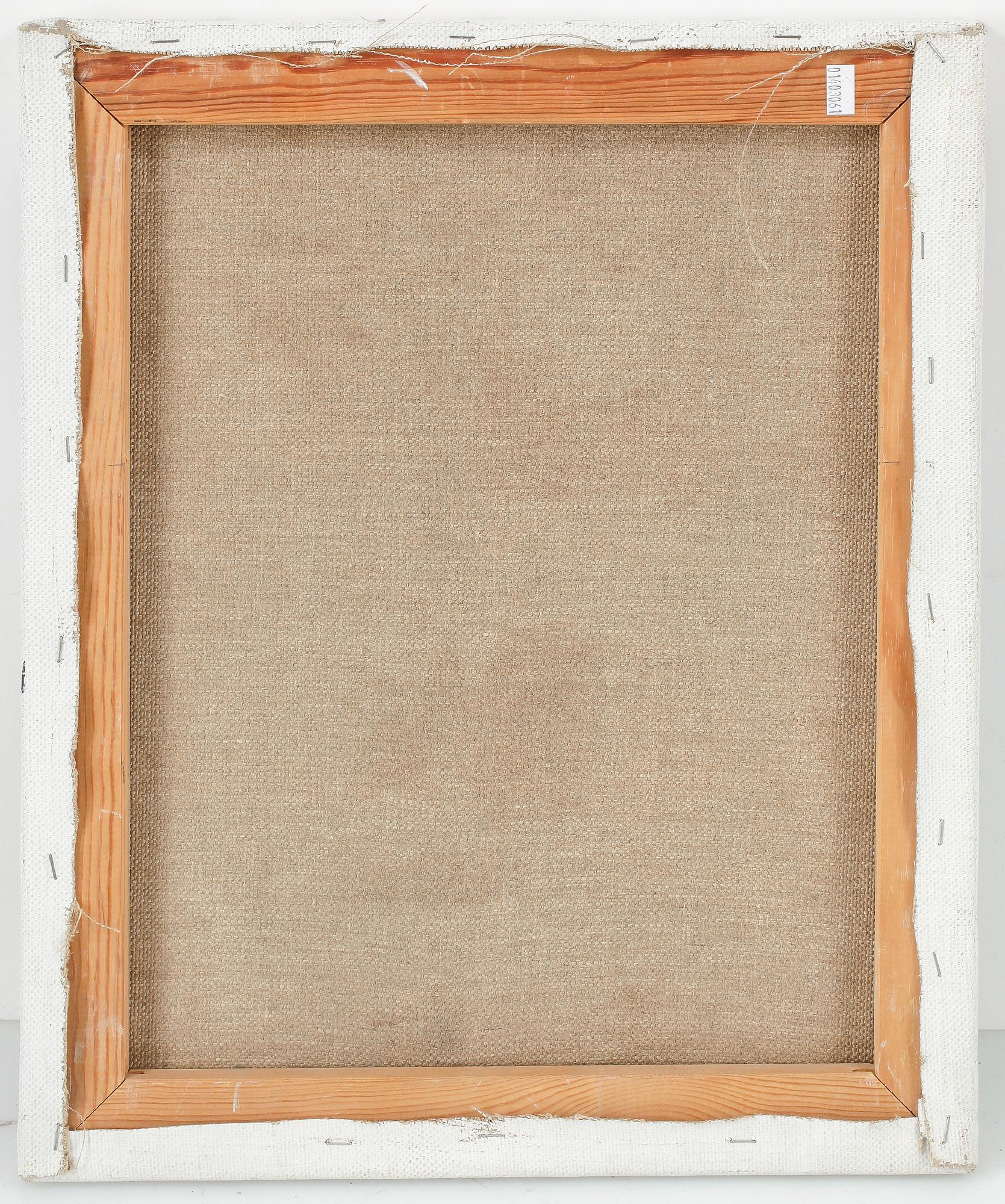 TOMMY ÖSTMAR, olja på duk, signerad.