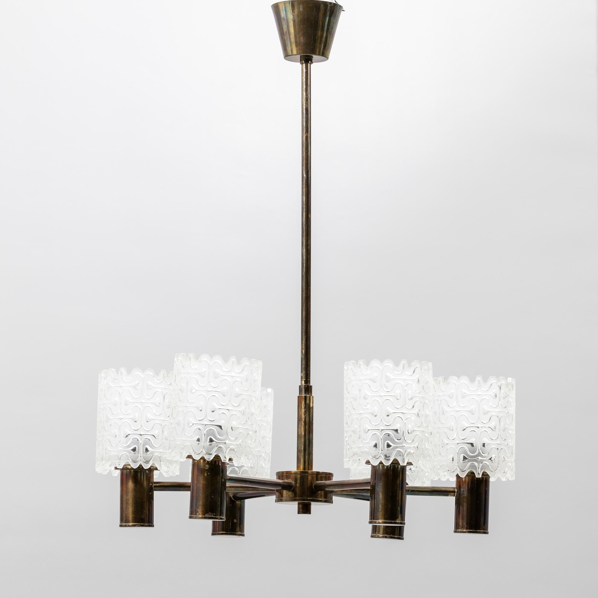 Ceiling lamp, Germany, 1960s/70s.