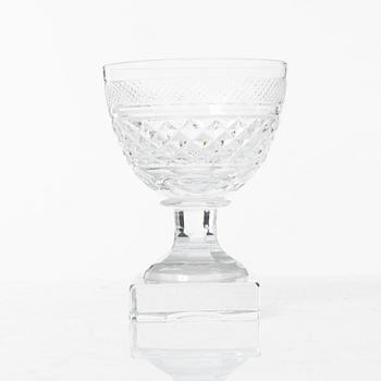 Elis Bergh, glasservis, 107 delar, "Kent", Kosta Boda.