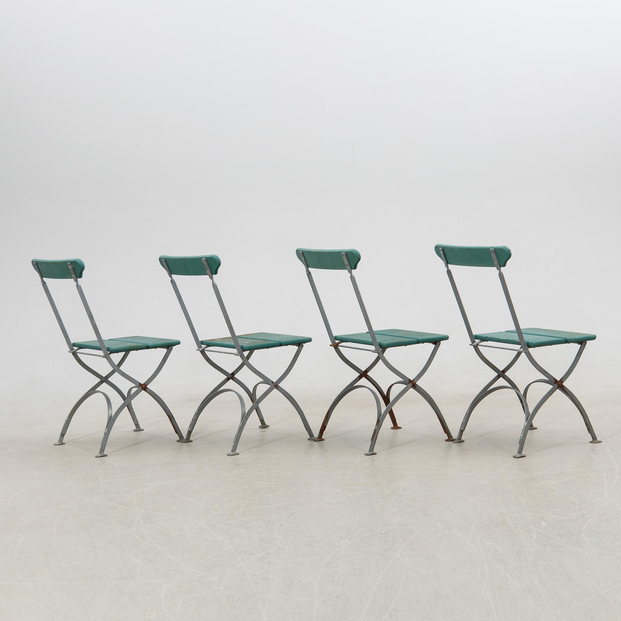 Garden group 5 pcs Grythyttan "Bryggeriserien" second half of the 20th century.