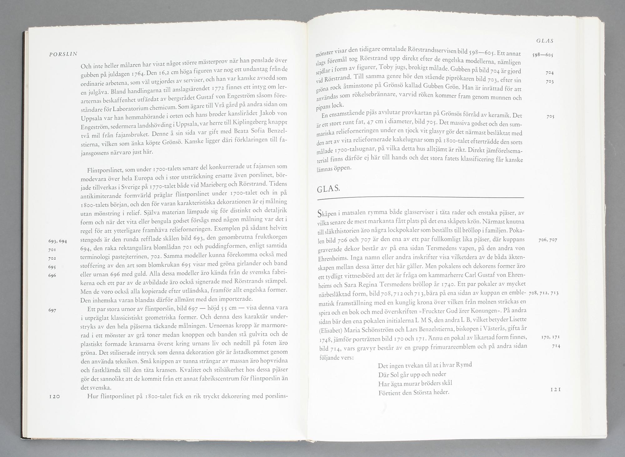 SIGURD WALLIN, "Grönsö, hemmet i ett stort uppländskt herrgårdshus", Stockholm 1952.