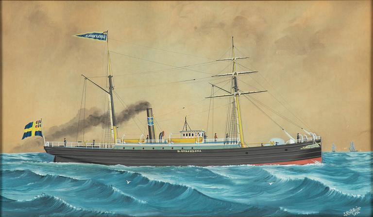 Lars Petter Sjöström, "S/S Landskrona".