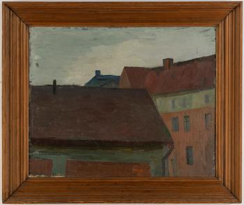 Alf Lindberg, oil on canvas, signed and dated -41.