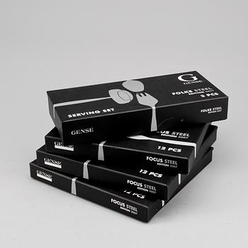 BESTICKSERVIS, 39 delar, "Focus", Folke Arström, Gense, 2007.