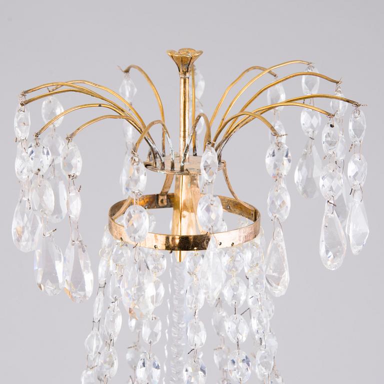 A TABLE CHANDELIER.