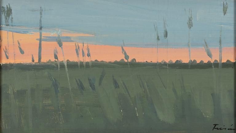 Vera Frisén, Twilight over the Field.