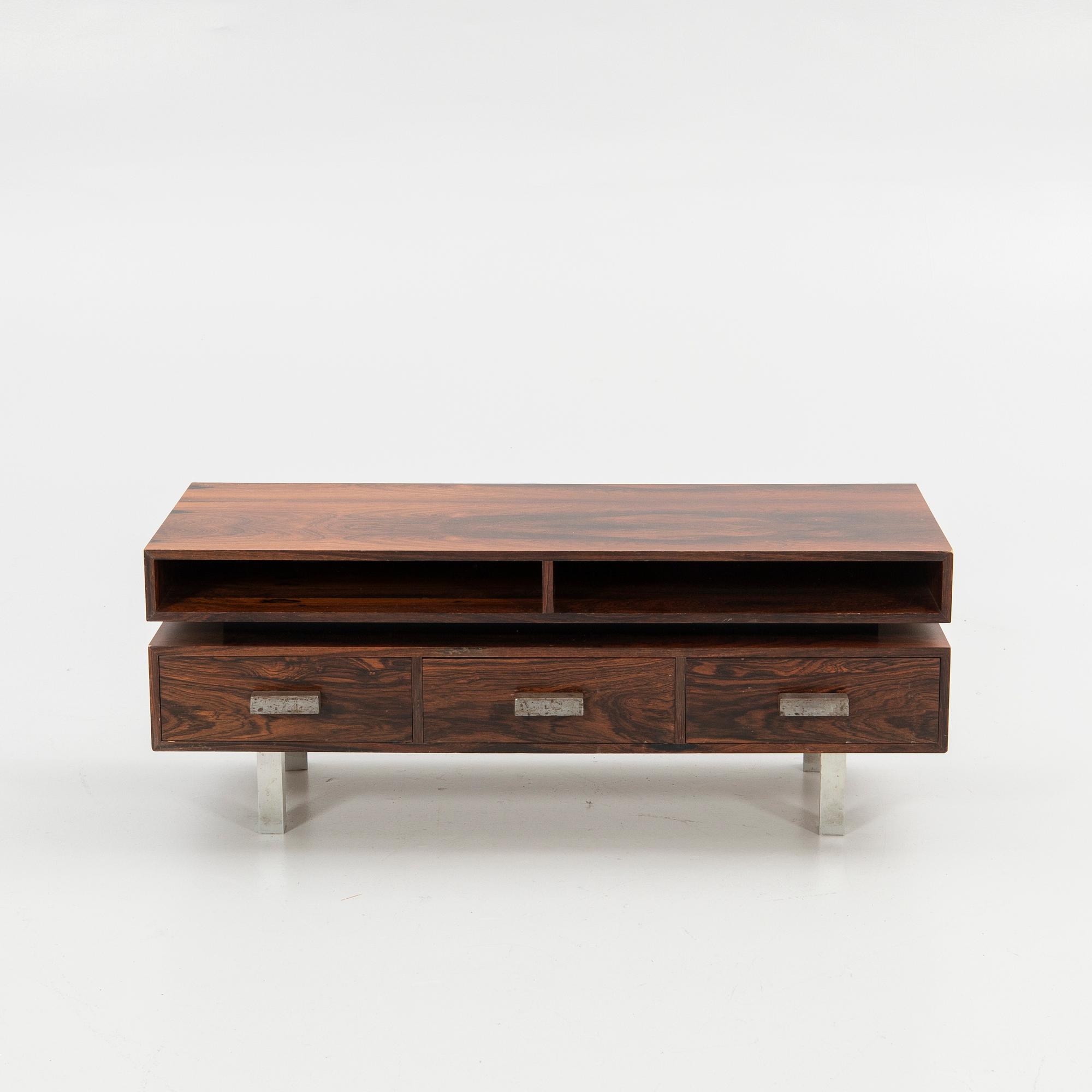 Hallway cabinet with mirror, "Ambassador", AB Nybrofabriken, Fröseke, 1960s.