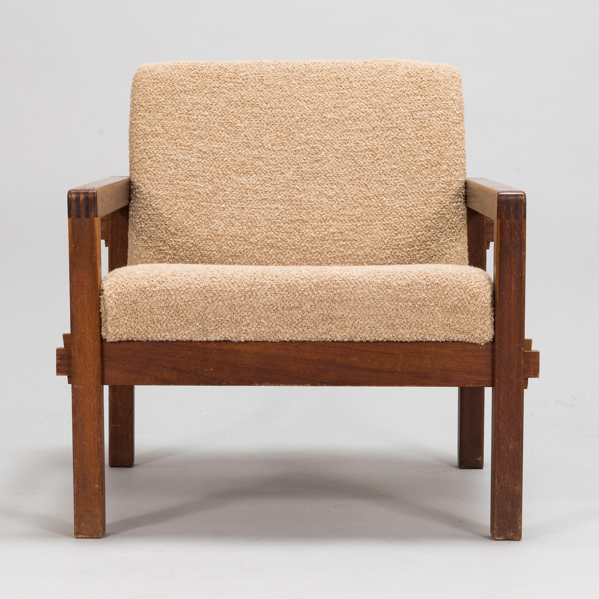 Reino Ruokolainen, a mid-20th century 'Tupa' (Cottage) armchair for Haimi.