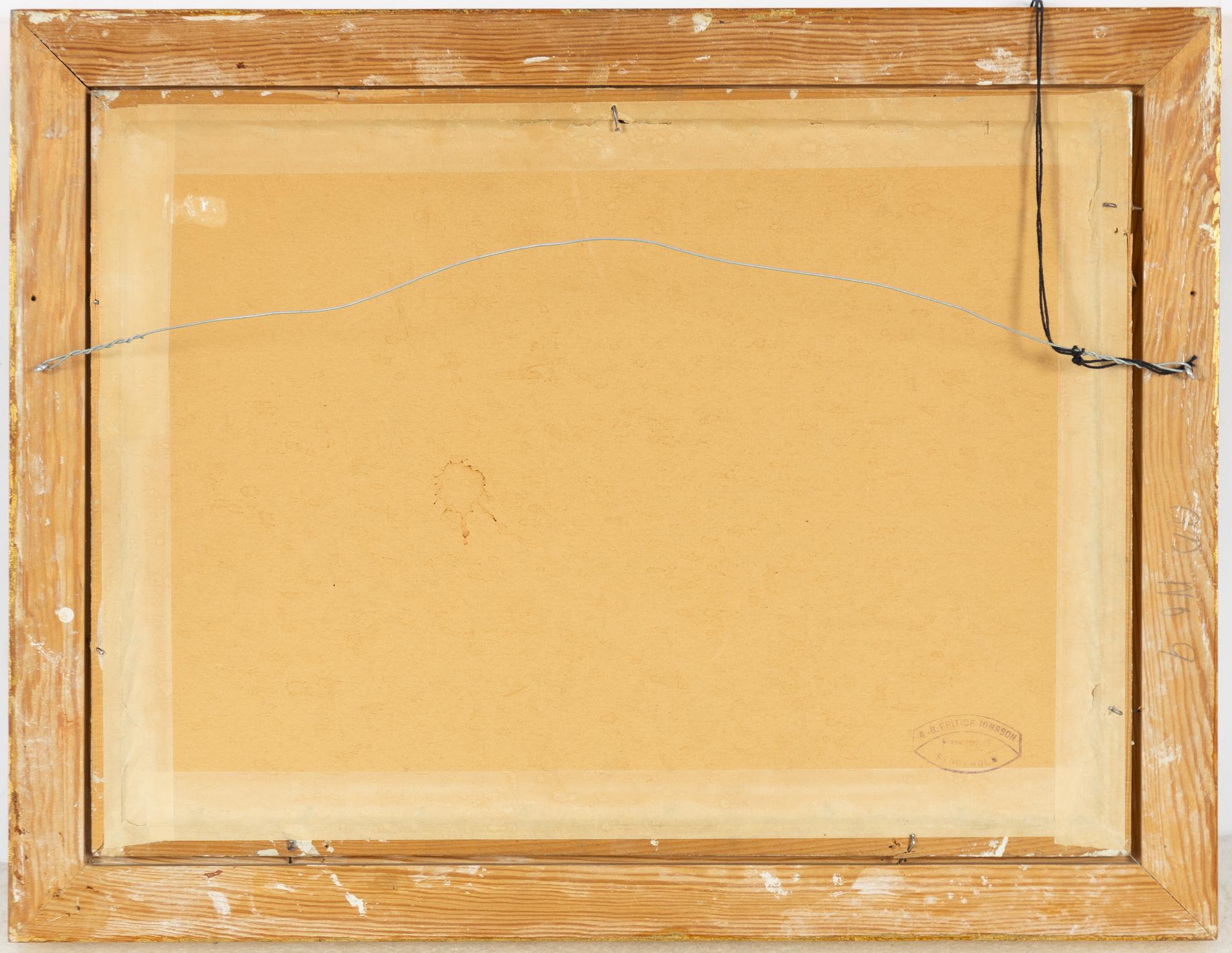 Oskar Bergman, "Ringmuren Visby".