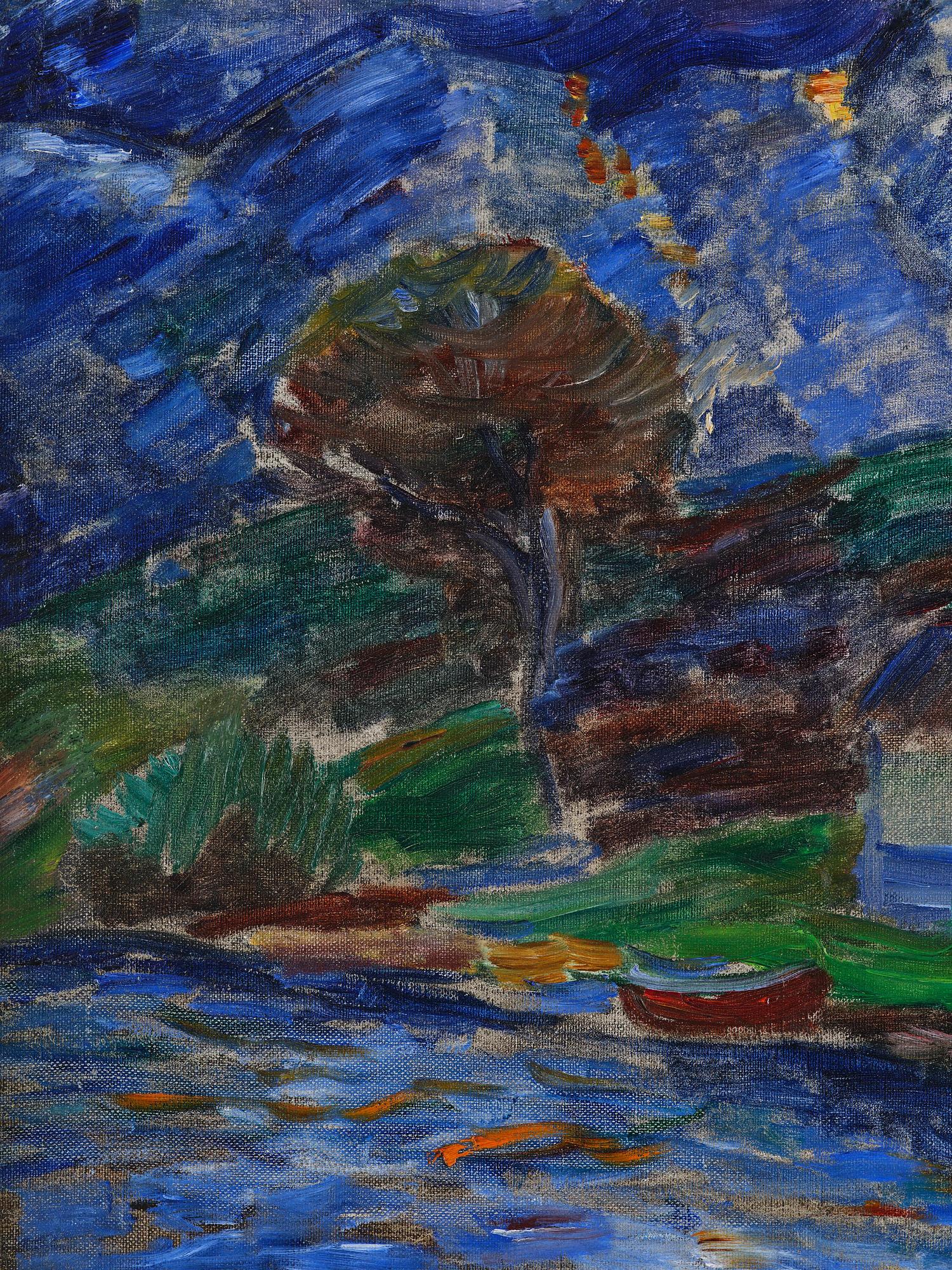 Inge Schiöler, House by the water.