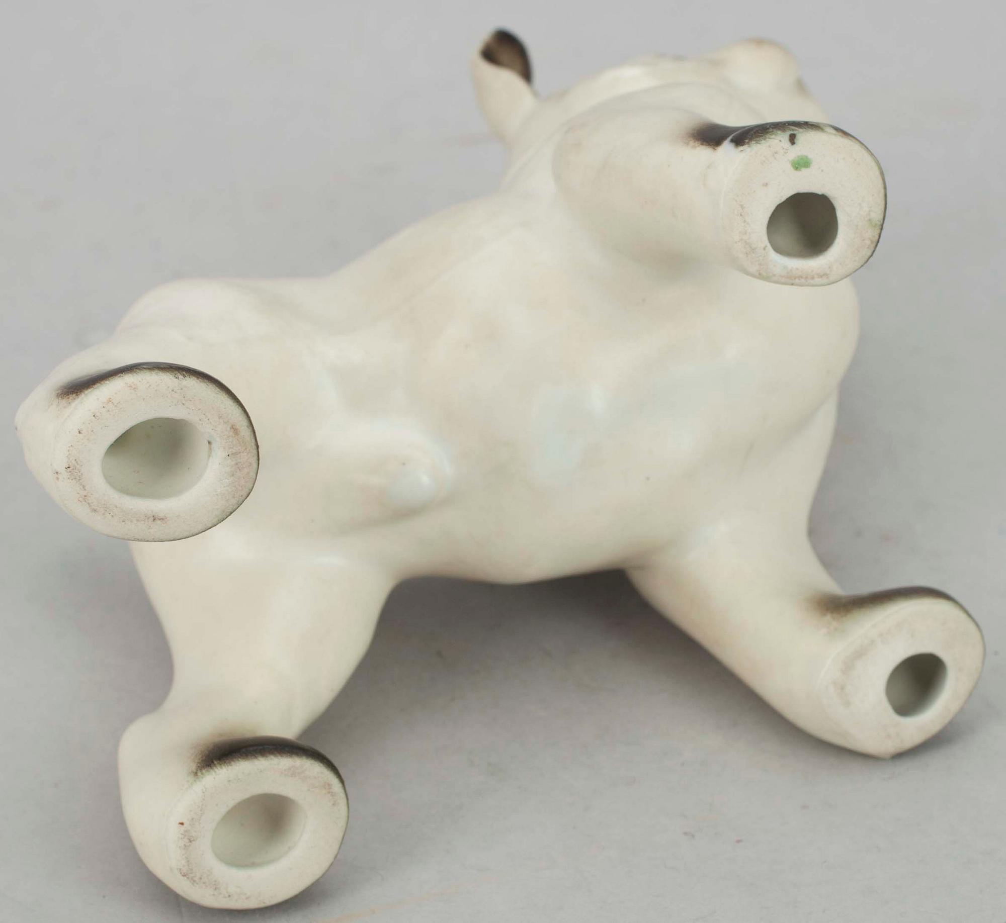 BULLDOG, porslin, trol. Arabia, Finland.