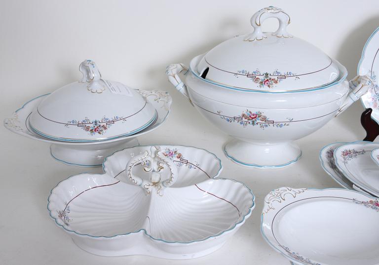 SERVISDELAR, ca 48 st, porslin, "Göta", Rörstrand.