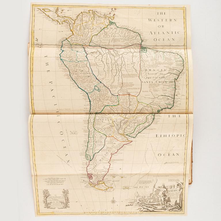 Atlas with 32 engraved maps.