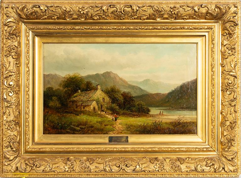 English artist, 19th century, Pastoral landscape.
